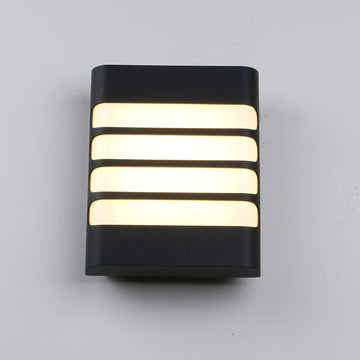 12W LED Brick Wall Light – Outdoor Modern Sconce | Luxiono Lighting