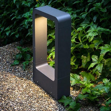 Luxiono Lighting Fountains & Pools 1 FT (10 WATT) MORA Bollard Light/Garden Path Light/Pathway Lamp/Landscape Light.(Warm White (3000K) (Pack of 1)