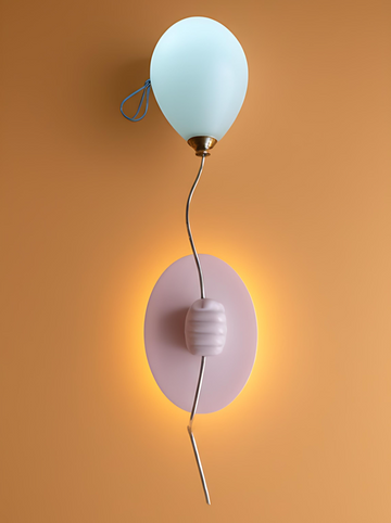 Luxiono Lighting Balloon Wall Light - Playful Hand-Held Sconce for Kids' Room & Nursery