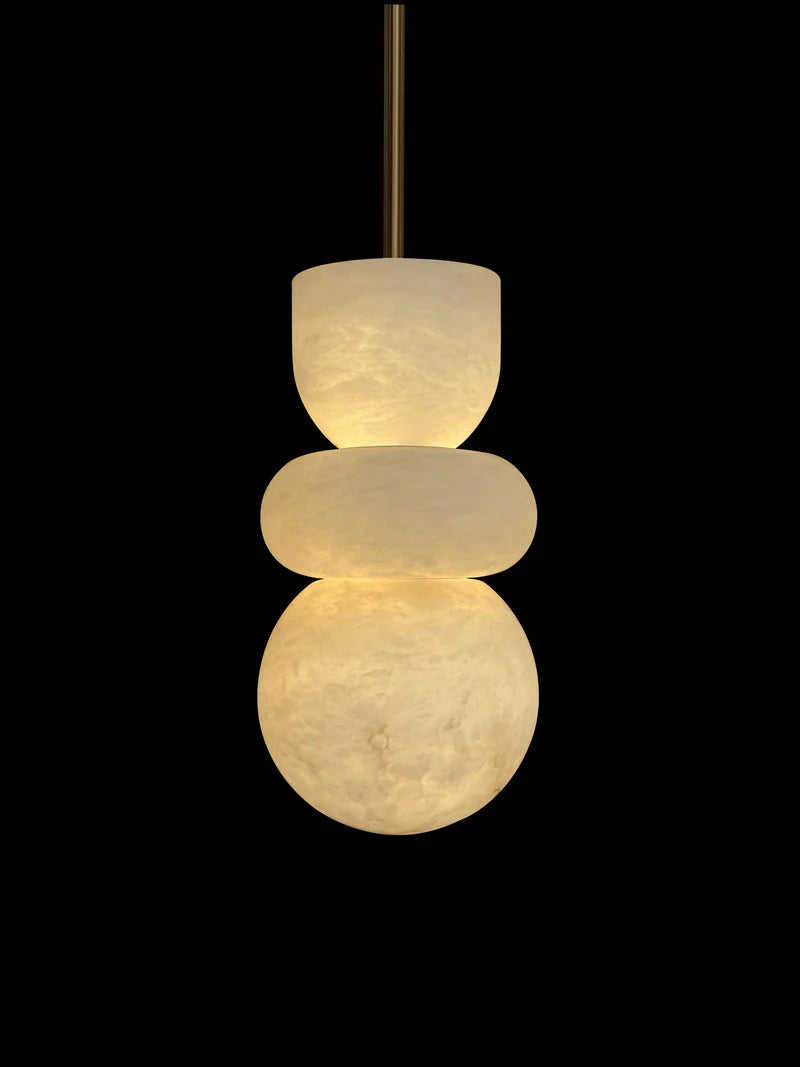Luxiono Lighting Moon texture marble Pendant light / hanging light