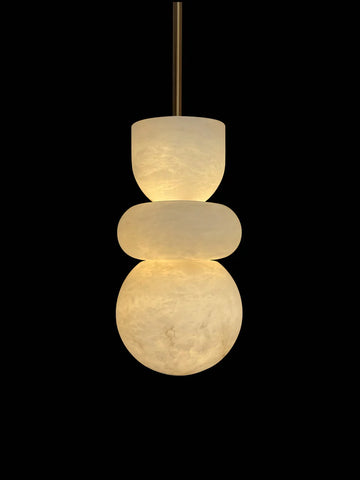 Luxiono Lighting Moon texture marble Pendant light / hanging light