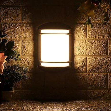 Grey Outdoor LED Wall Light – Modern Oval Fixture | Luxiono Lighting