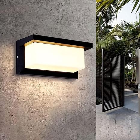 Modern Outdoor LED Wall Sconce – Weatherproof | Luxiono Lighting
