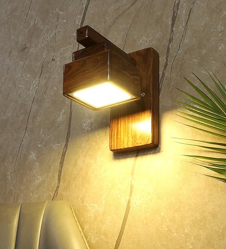 Luxiono Lighting  Handmade Wall Focus Light Lamp/Spotlight | Stylish Mirror Picture Light | In-Built 10W Warm White LED | Stylish Home Decor | Bedroom, Living Room, Dining Room, Hallway